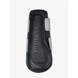 Black lemieux reflective grafter boot with silver reflective straps and embossed branding for grafter boots fit