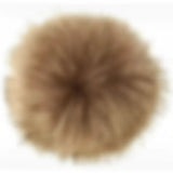 Lemieux Replacement Pom Poms Brown Hat Silks