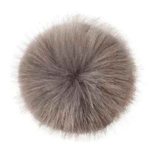 Lemieux Replacement Pom Poms Grey Hat Silks