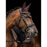 LeMieux Rhone Fly Hood Espresso Espresso Medium Horse Ear Bonnets