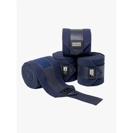 LeMieux Rhone Polo Bandages Vintage Navy-Navy-Full-Leg Bandages-LeMieux-Barnstaple Equestrian Supplies Tack Shop