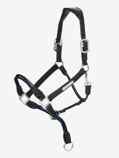 LeMieux Rope Control Headcollar Black Cob Black Control Headcollars