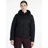 Lemieux Rose Hooded Puffer Jacket Black Black UK 6 Outdoor Jackets