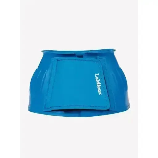 LeMieux Rubber Bell Boots Benetton Blue Benetton Blue Small Over Reach Boots