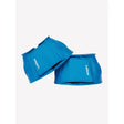 Bright blue lemieux rubber bell boots made of durable plastic with a sleek contoured design in benetton blue