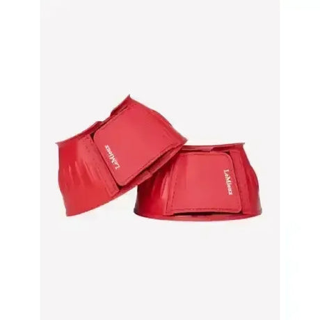 LeMieux Rubber Bell Boots Coral Coral Small Over Reach Boots