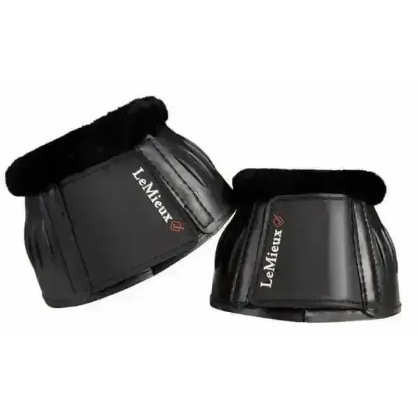 LeMieux Rubber Bell Over Reach Boots With Fleece Small Over Reach Boots