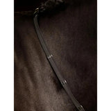 LeMieux Rubber Grip Continental Reins Brown/Brass Cob Brown/Brass Continental Reins