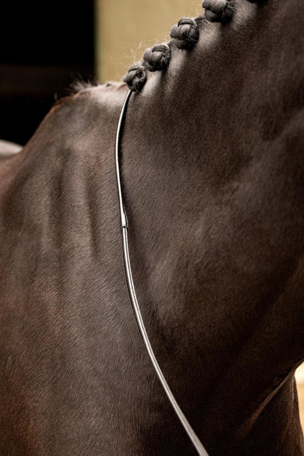 LeMieux Rubber Half lined Reins Black/Silver Pony Black/Silver Half Rubber Reins