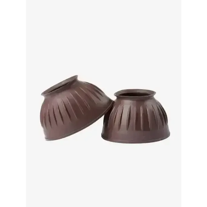 LeMieux Rubber Pull On Over Reach Boots Brown Small Brown Over Reach Boots