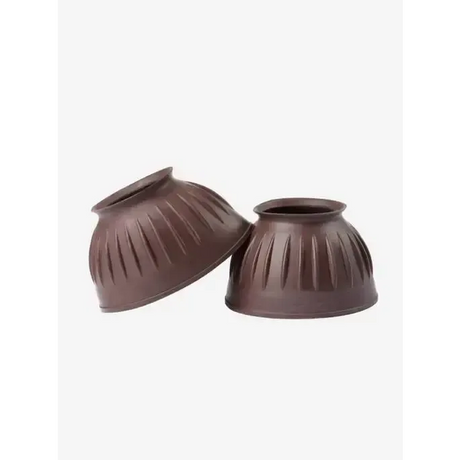 LeMieux Rubber Pull On Over Reach Boots Brown Small Brown Over Reach Boots