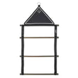 LeMieux Rug Hanging Rack Black Black One Size Rug Racks Barnstaple Equestrian Supplies