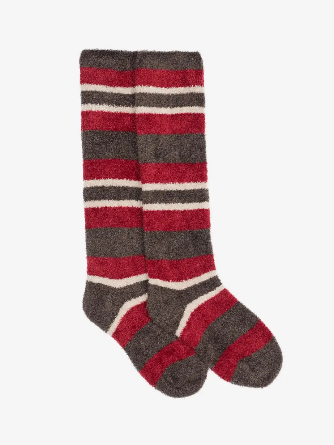 Lemieux Sabrina Stripe Fluffies Ember Junior Ember Riding Socks