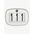 LeMieux Saddle Number Holder White White Number Holders