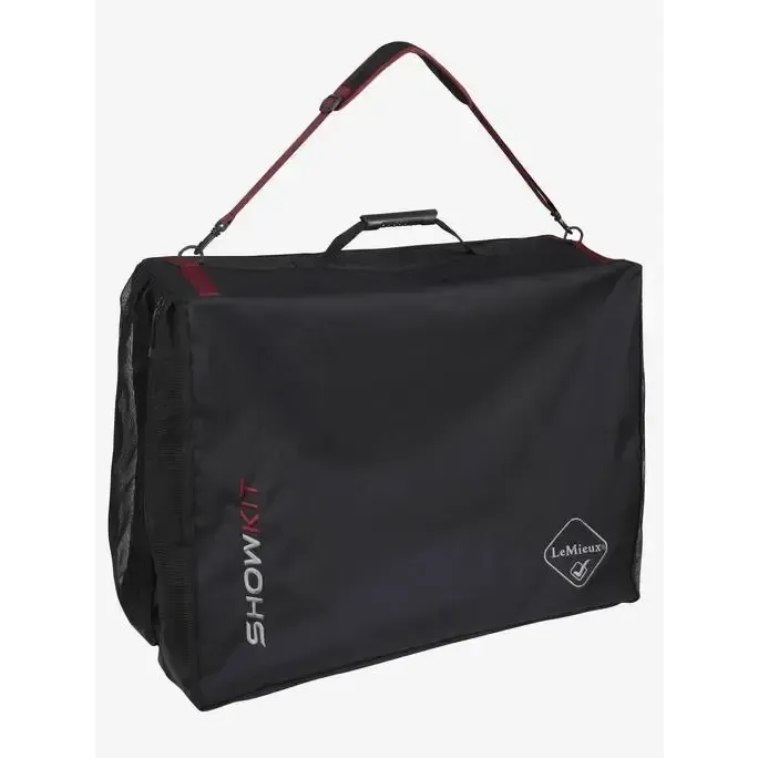 LeMieux Saddle Pad Bag Black One Size Black Saddle Bags