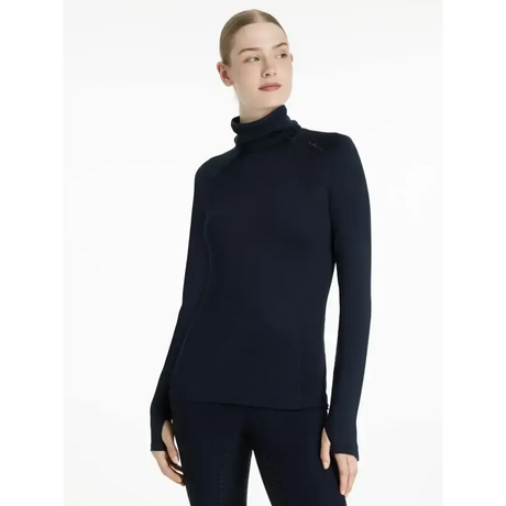 Lemieux Sara Snood Base Layer Navy Navy UK 6 Base Layers