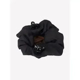 LeMieux Scrunchie with Crystal Hair Net Black/Brown Black/Brown One Size Hair Scrunchies