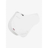 LeMieux Self-Cool Close Contact Half Square White White Large Saddle Pads