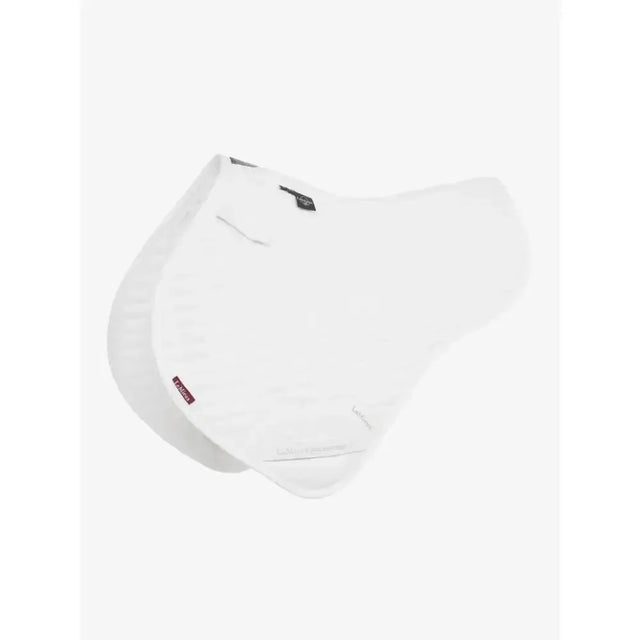LeMieux Self-Cool Close Contact Half Square White White Large Saddle Pads