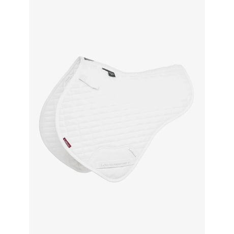 LeMieux Self-Cool Close Contact Half Square White White Large Saddle Pads
