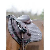 LeMieux Self-Cool Close Contact Square Polar Grey Large Grey Saddle Pads