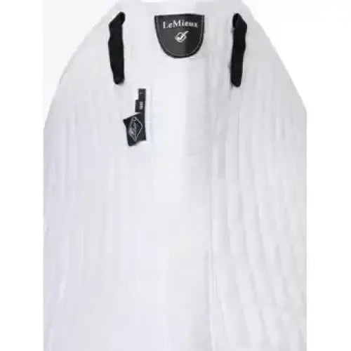 LeMieux Self-Cool Dressage Square Arctic White Large White Dressage Saddle Pads