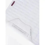 LeMieux Self-Cool Dressage Square Arctic White Large White Dressage Saddle Pads