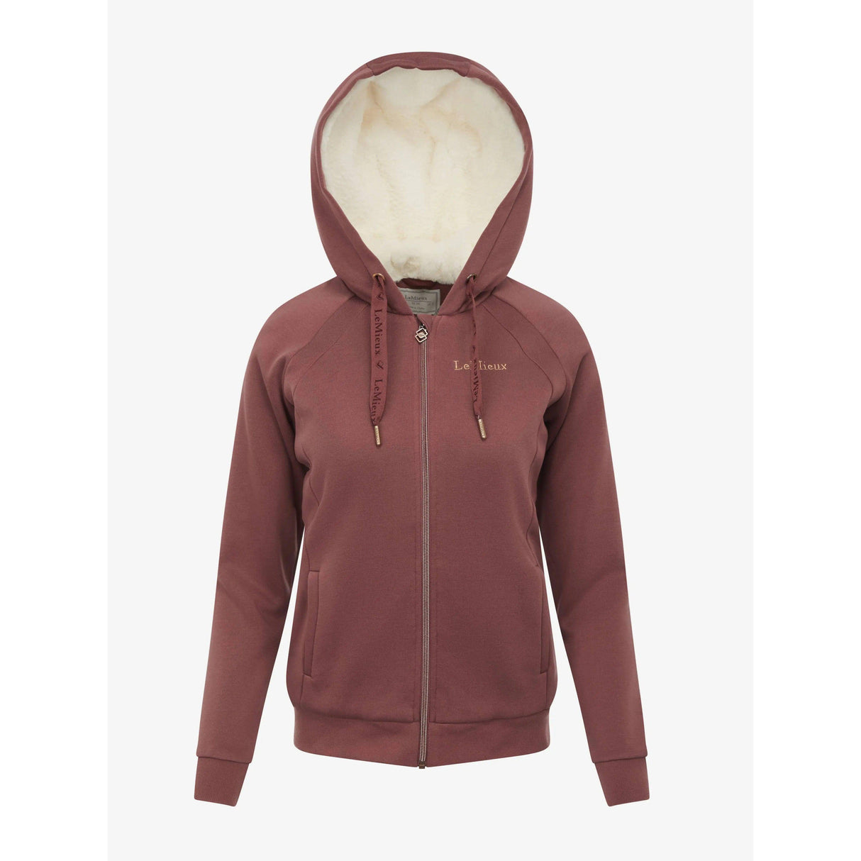LeMieux Sherpa Lined Hoodie Orchid  - Barnstaple Equestrian Supplies