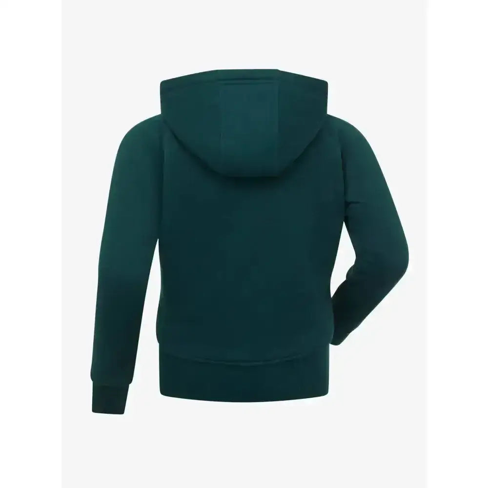 Dark green lemieux sherpa lined lily hoodie with long sleeves and ribbed cuffs perfect for cold winter days
