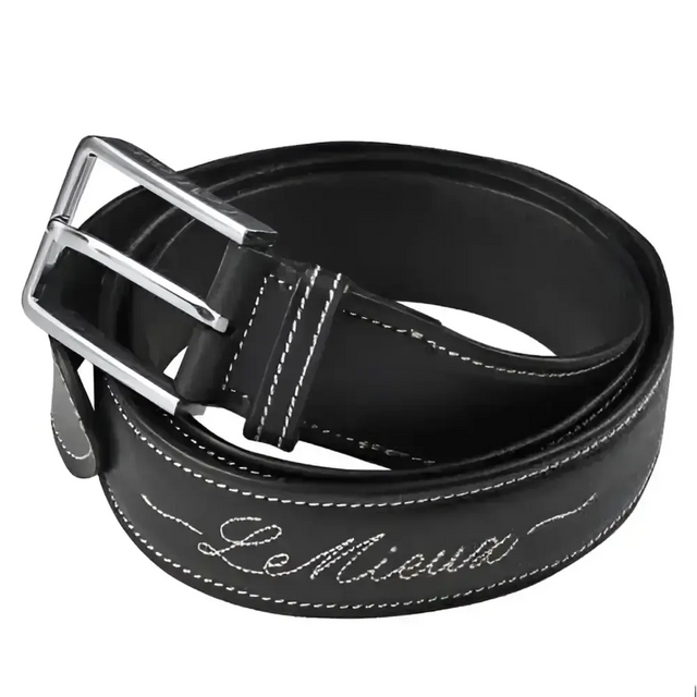 LeMieux Signature Belt Black Black Large Belts