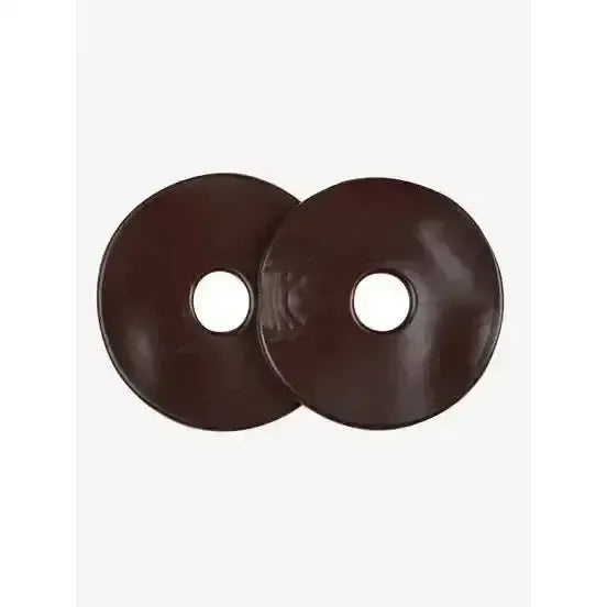 LeMieux Silicone Bit Rings Brown Brown Bit Guards