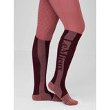 LeMieux Silicone Performance Sock Merlot Junior Riding Socks