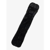 LeMieux Simuwool Dressage Girth Cover Black Medium Black Girth Covers