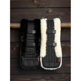 LeMieux Simuwool Dressage Girth Cover Black Medium Black Girth Covers