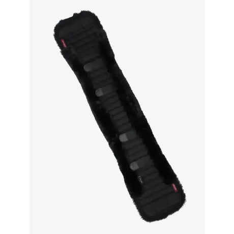 LeMieux Simuwool Dressage Girth Cover Black Medium Black Girth Covers