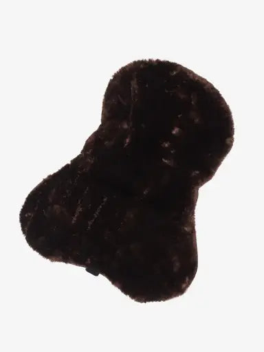 LeMieux Simuwool Seat Saver Brown One Size Brown Seat Savers