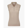 Lemieux Sleeveless Sport Polo Mink 6 Mink Polo Shirts