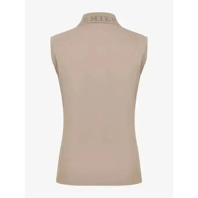 Lemieux Sleeveless Sport Polo Mink 6 Mink Polo Shirts