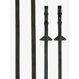 LeMieux Soft Rubber Reins with Stoppers Brown/Brass Cob Brown/Brass Reins