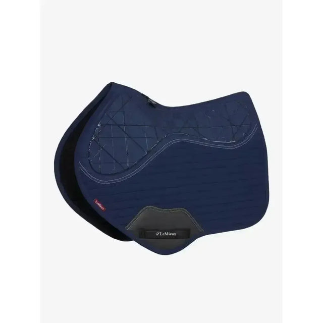 LeMieux Soft Shell Anti Slip Close Contact Square Navy Large Navy Saddle Pads