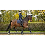 LeMieux Soft Shell Anti Slip Dressage Square Navy One Size Navy Dressage Saddle Pads