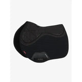 LeMieux Soft Shell Anti Slip EuroJump Square Black One Size Black Saddle Pads