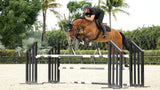LeMieux Soft Shell Anti Slip EuroJump Square Black One Size Black Saddle Pads