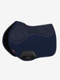 LeMieux Soft Shell Anti Slip EuroJump Square Navy Navy Saddle Pads