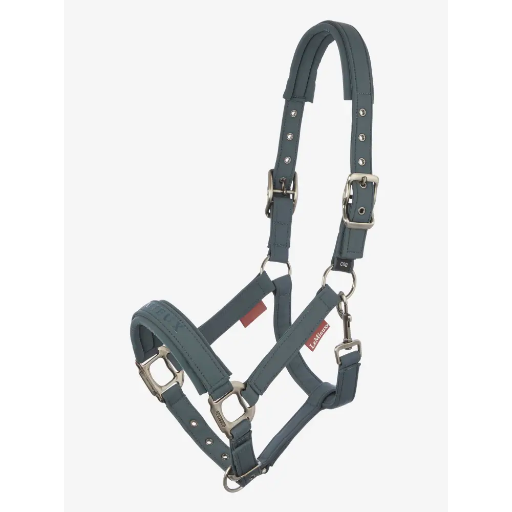 Lemieux Soft Shell Headcollar Petrol - Pony / Petrol - Headcollars