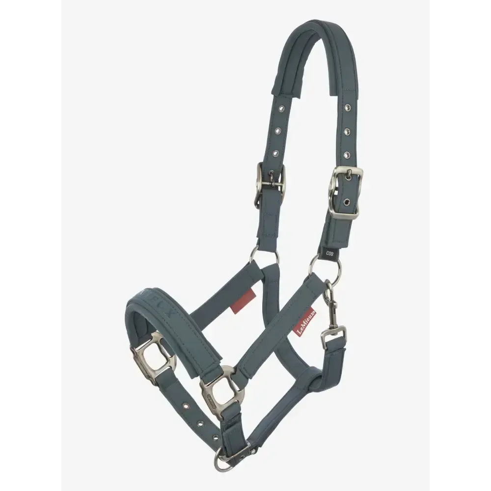Lemieux Soft Shell Headcollar Petrol Pony Petrol Headcollars
