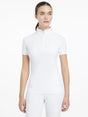 Lemieux Sophia Short Sleeve Pleated Show Shirt White White UK 6 Show Shirts