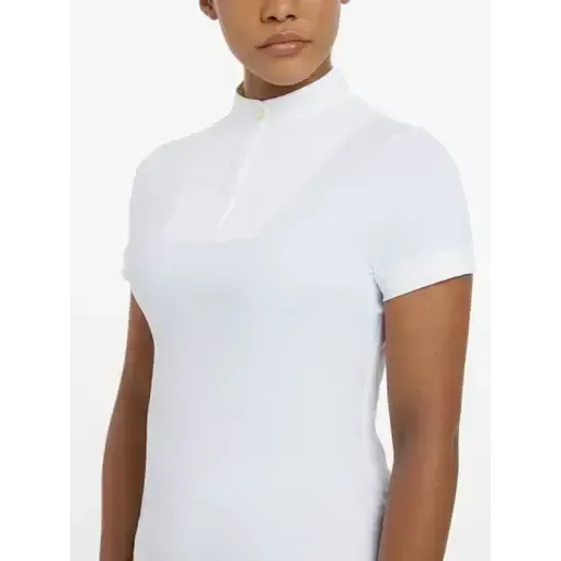 LeMieux Sophia Short Sleeve Show Shirt White White UK 6 Show Shirts