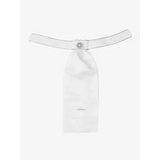 LeMieux Sparkle Stock White White One Size Ready-Tied Stocks