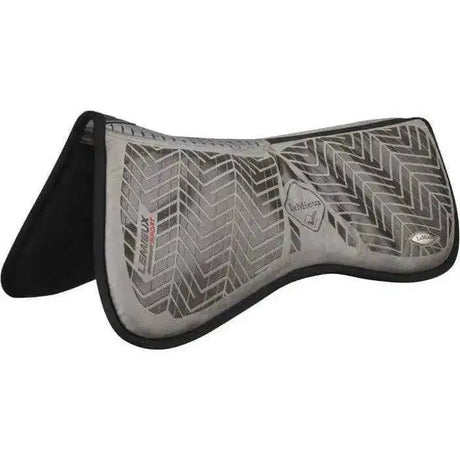 Lemieux Sports Grip Memory Half Pad Grey Grey Large Half Pads Barnstaple Equestrian Supplies